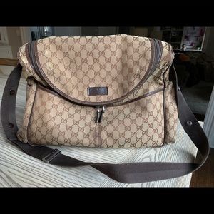 Authentic Gucci Diaper Bag